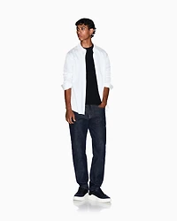 Armani Exchange -  Organic Cotton Knit T-Shirt, Man, Black, Size: