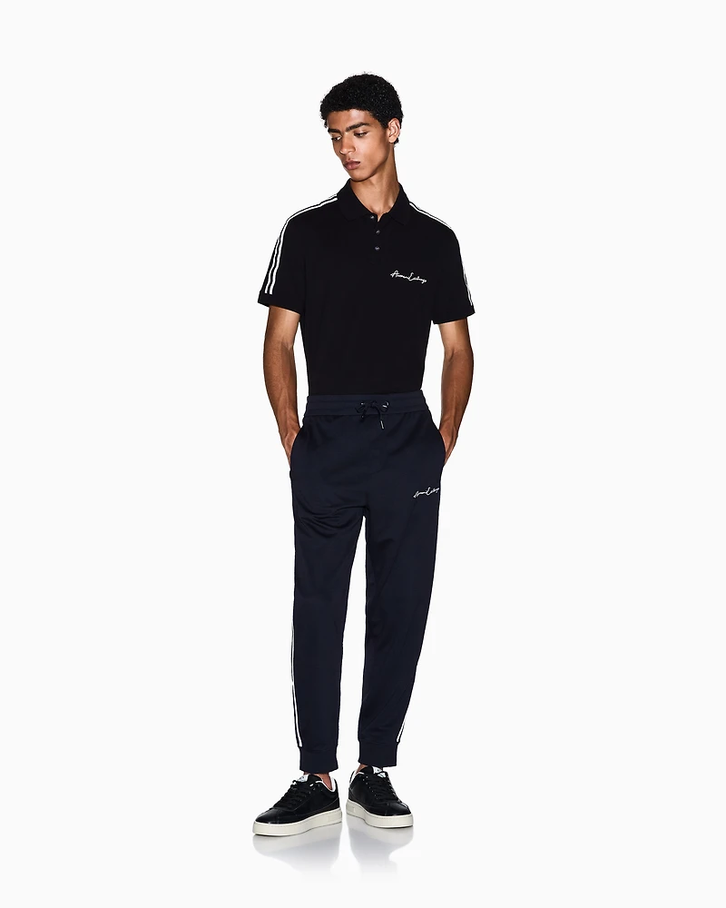 Regular fit polo shirt with Signature Logo