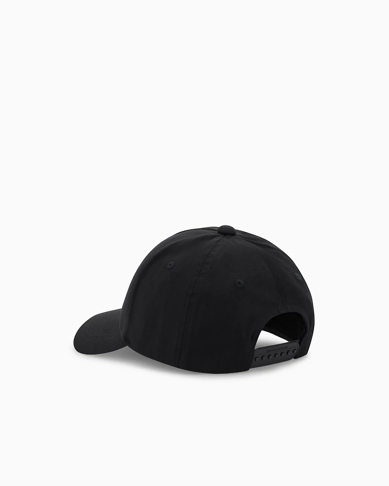 Armani Exchange - Icon Project Visor Hat, Man, Black, Size: TU