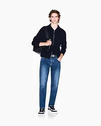 Armani Exchange - Relaxed fit 5-pocket jeans, Man, Blue, Size: