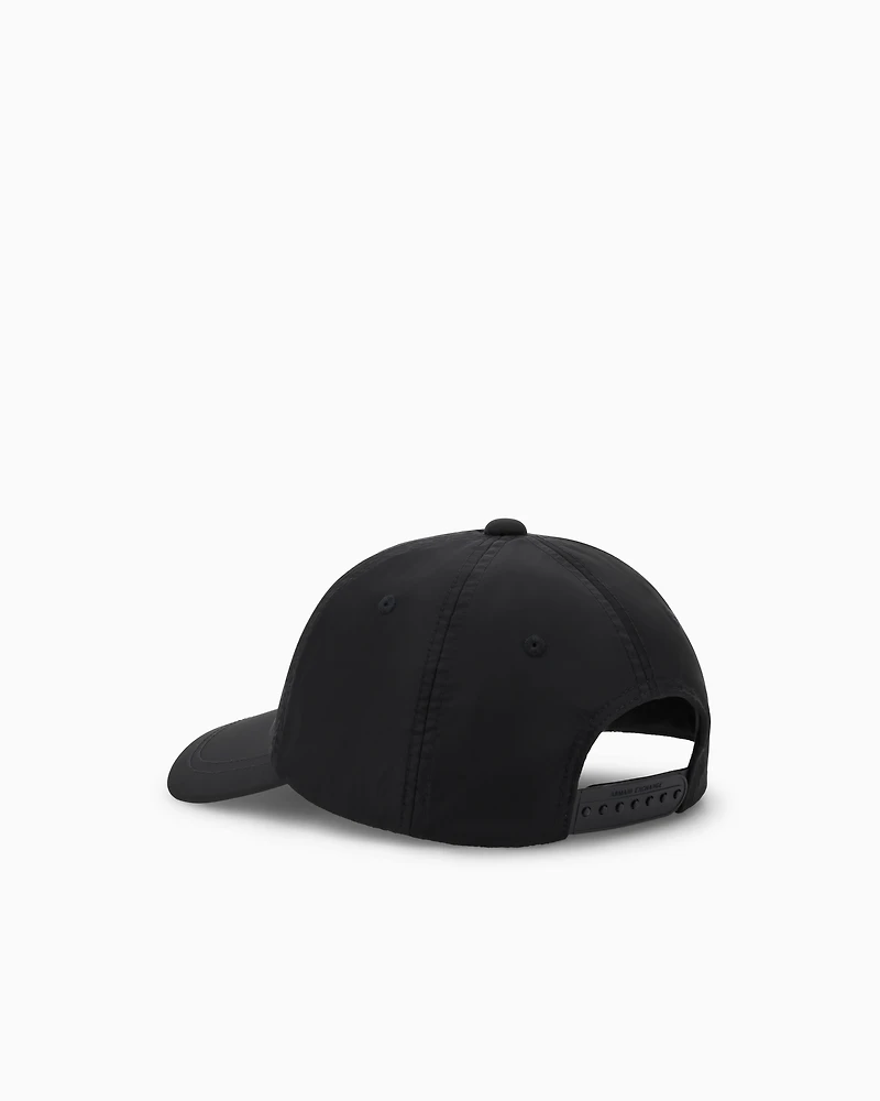 Armani Exchange - Icon Project Visor Hat, Man, Black, Size: TU