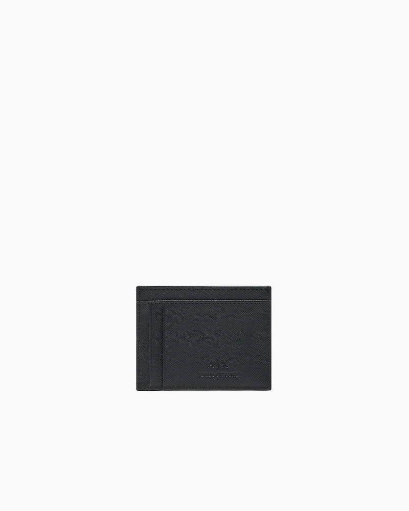 Armani Exchange - Card Holders, Man, Black, Size: TU