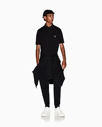 Armani Exchange - Regular fit cotton polo shirt, Man, Black, Size: