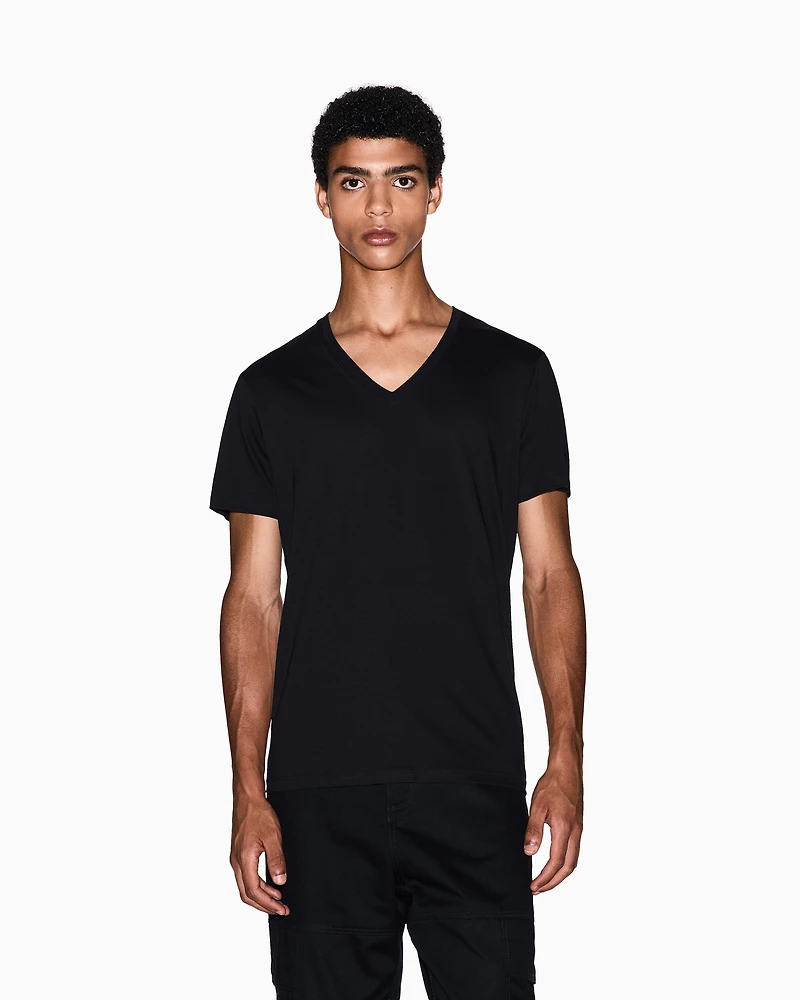 Slim fit T-shirt Pima cotton jersey