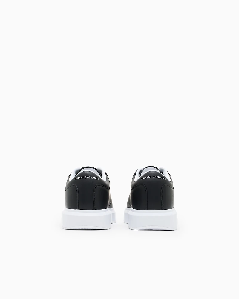 Leather sneakers