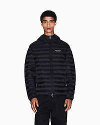 Full zip down jacket with hood