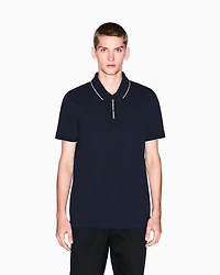 Regular fit polo with logo