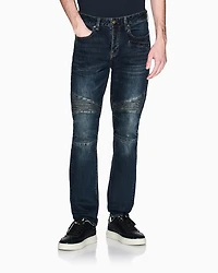 Biker slim fit jeans