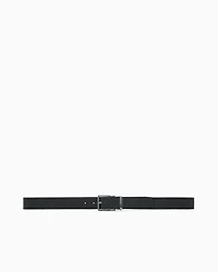 Armani Exchange - Belt with allover logo, Man, Black, Size: