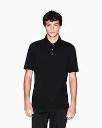 Armani Exchange - Regular fit polo with contrasting tape, Man, Black, Size: