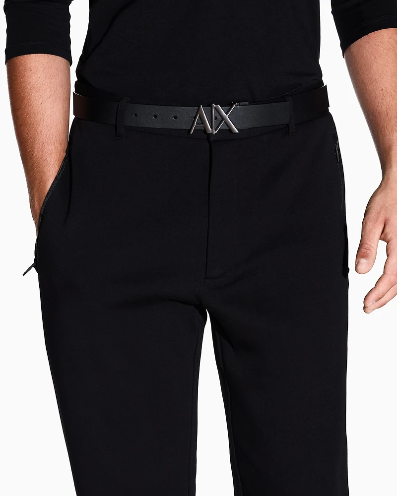 Armani Exchange - Trousers with zip pockets, Man, Black, Size: