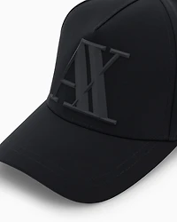 Armani Exchange - Visor cap with logo, Man, Black, Size: TU