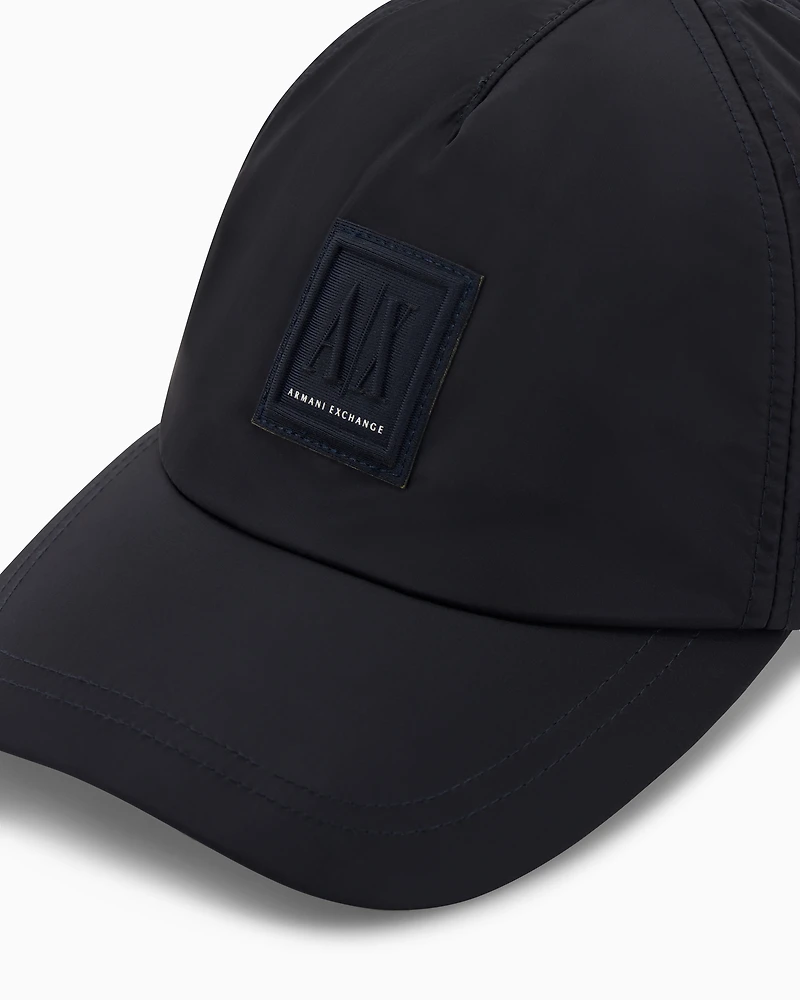 Armani Exchange - Icon Project Visor Hat, Man, Navy_blue, Size: TU