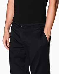 Armani Exchange - Stretch cotton chinos, Man, Black, Size: