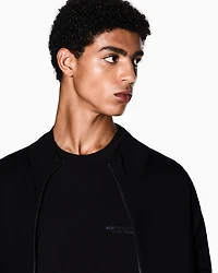 Armani Exchange - Zip-up cardigan, Man, Black, Size: