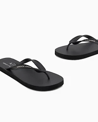 Armani Exchange - Rubber flip flops, Man, Black, Size: