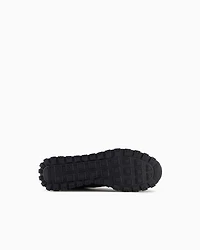 Armani Exchange - Sneakers with contrasting logo, Man, Navy Blue, Size: