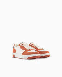 Technical fabric sneakers