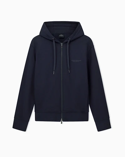 Basic zip-up hoodie