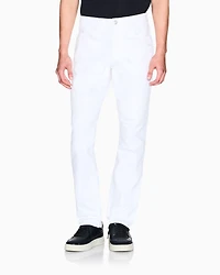 Regular fit jeans with contrasting stitching