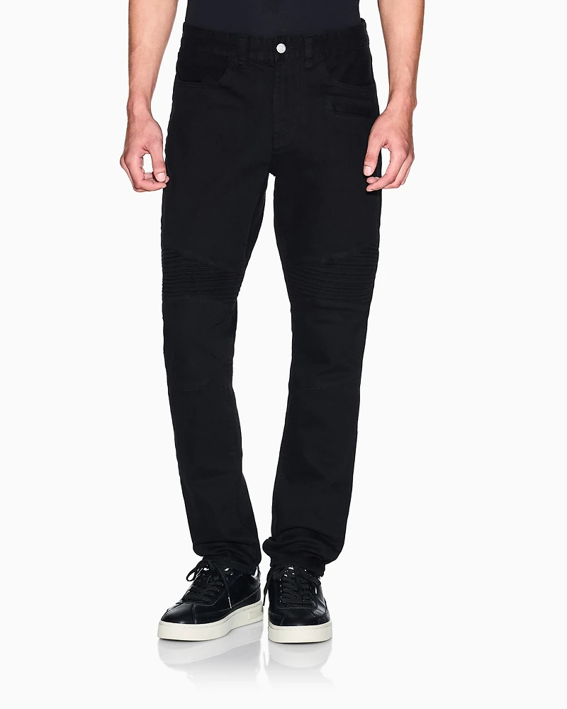 Biker slim fit five pockets