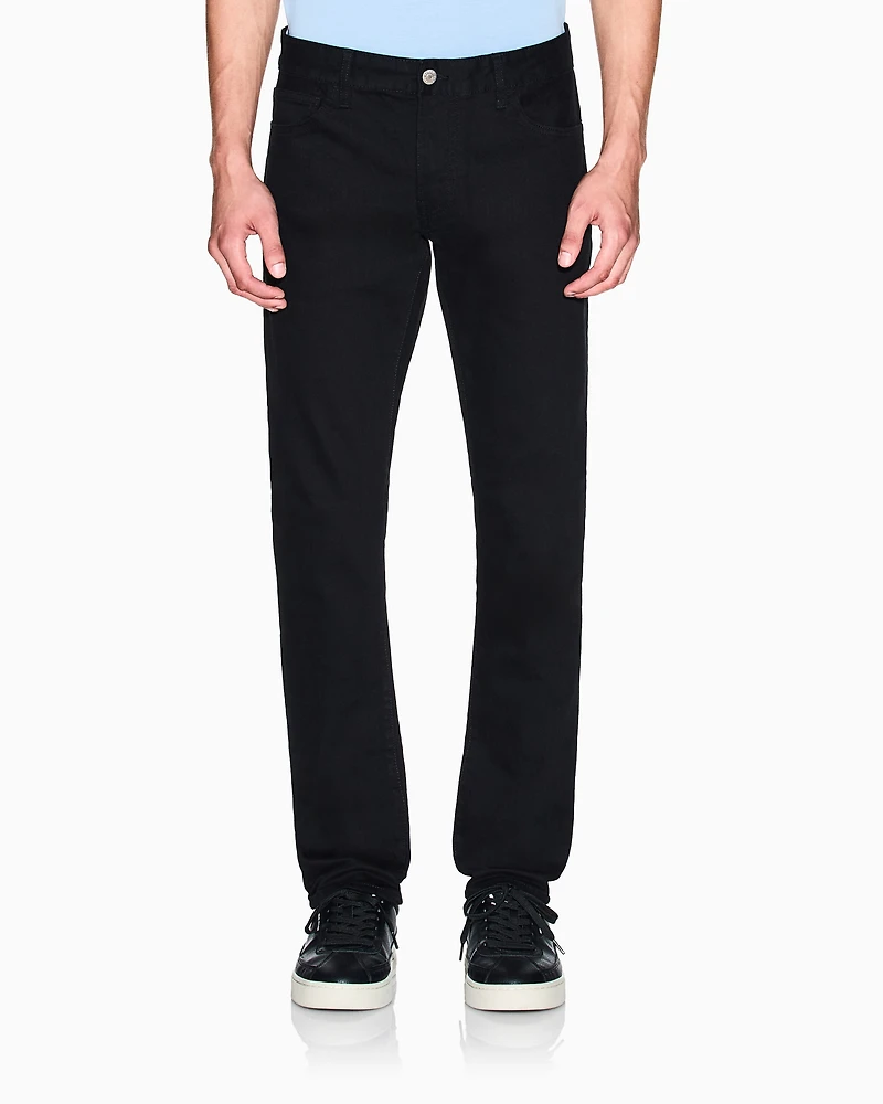 Armani Exchange - Stretch denim skinny jeans, Man, Black, Size: 33_R