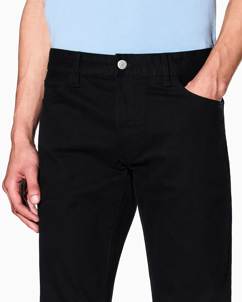 Armani Exchange - Stretch denim skinny jeans, Man, Black, Size: 33_R