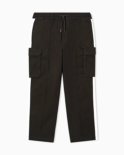 Armani Exchange - Casual Trousers, Man, Brown, Size: