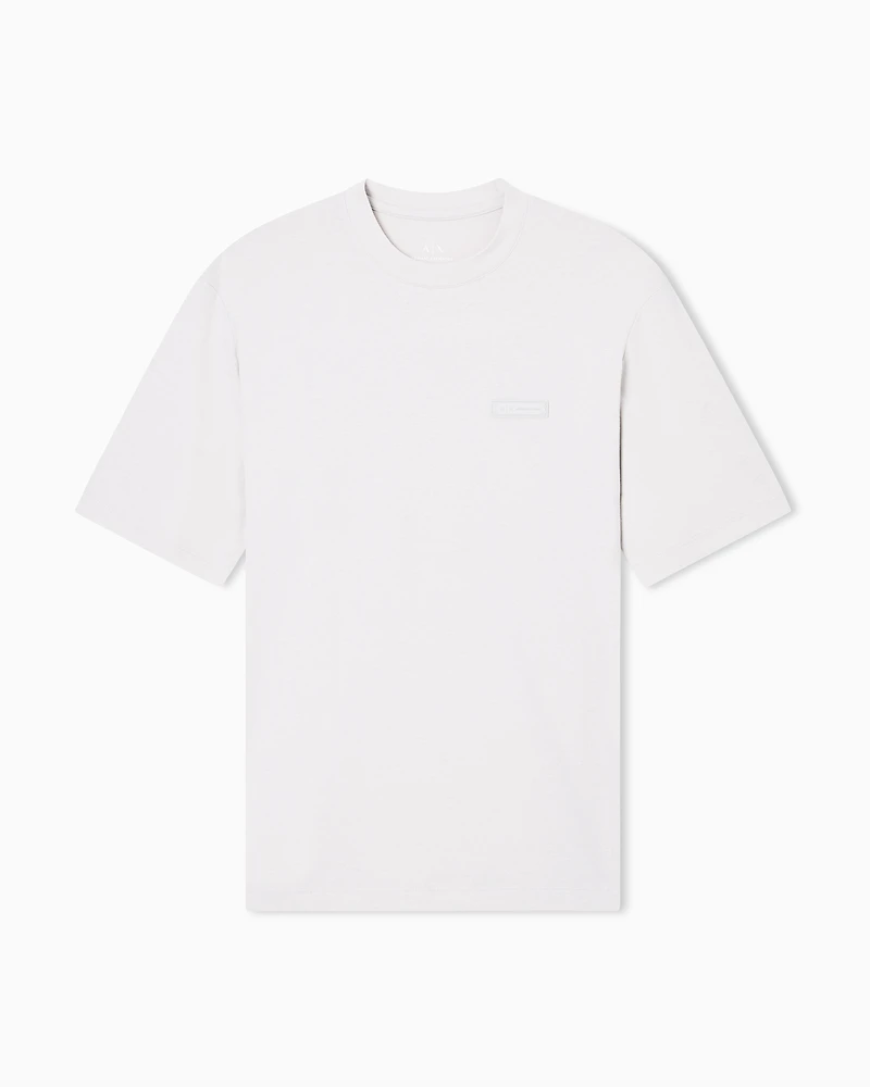 Armani Exchange - Regular fit T-shirt with print on the back, Man, White, Size: