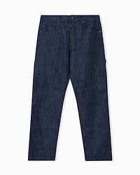 Armani Exchange - Regular fit cotton jeans, Man, Blue, Size: