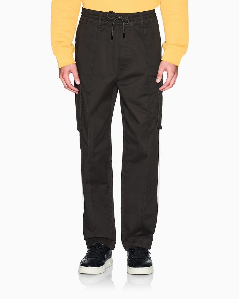 Armani Exchange - Casual Trousers, Man, Brown, Size: