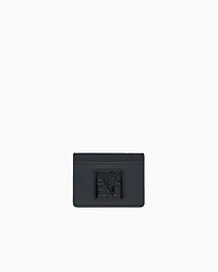 Armani Exchange - Card holder with logo, Woman, Black, Size: TU
