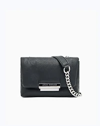 Shoulder bag with metal details