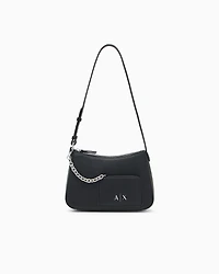 Textured shoulder bag