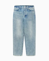 Armani Exchange - Tapered Jeans, Woman, Blue, Size: