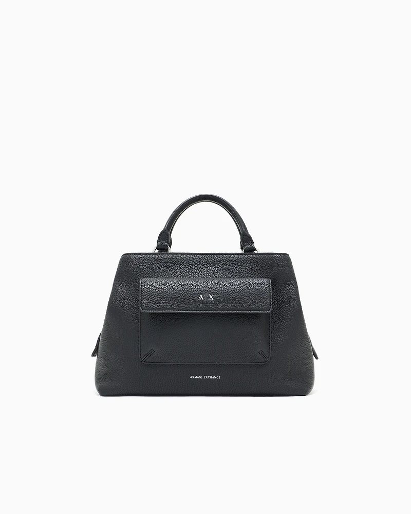 Armani Exchange - Top Handles, Woman, Black, Size: TU