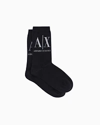 Short socks with logo
