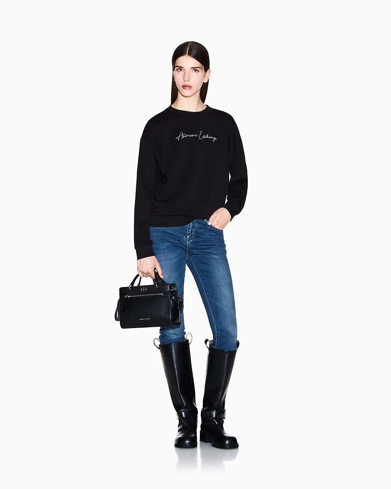 Basic crewneck sweatshirt