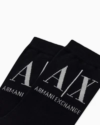 Short socks with logo
