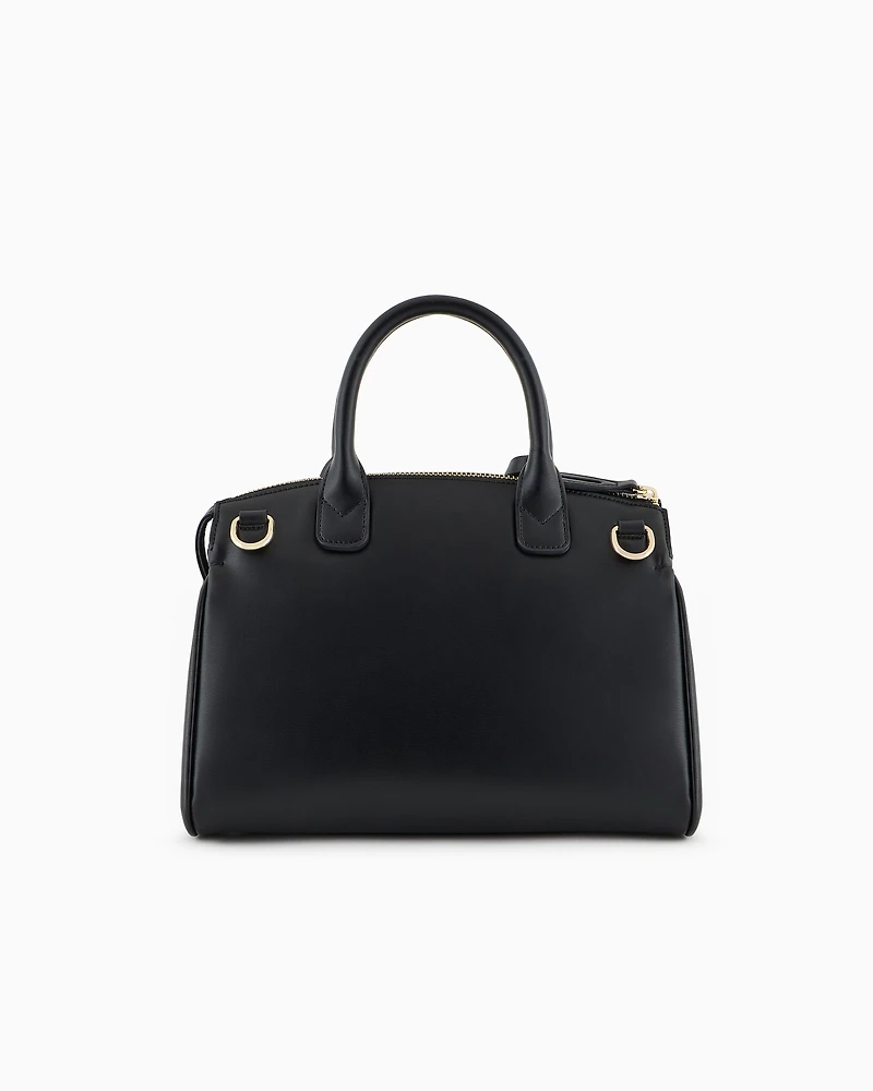 Armani Exchange - ASV Handbag Trunk, Woman, Black, Size: TU