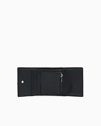 Armani Exchange - Mini wallet with shaped stitching, Woman, Black, Size: TU