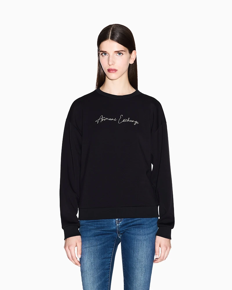 Basic crewneck sweatshirt