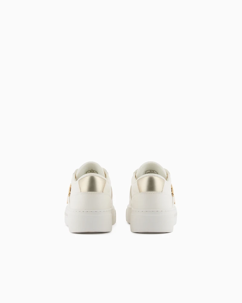 Technical fabric sneakers