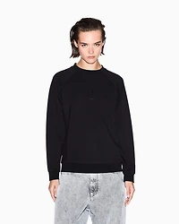 Sweatshirt mixed fabric