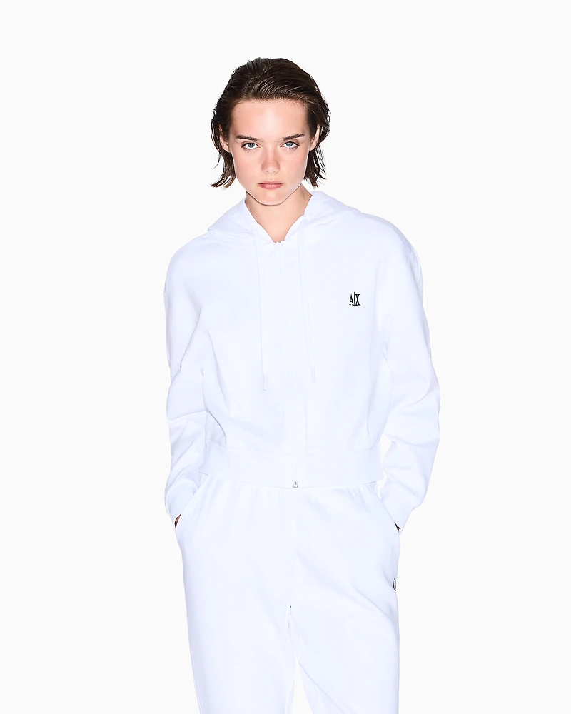 Icon Cropped Hoodie