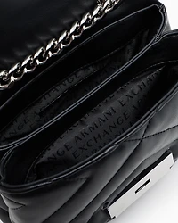 Small shoulder bag with quilted workmanship