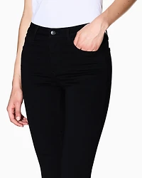 Armani Exchange - Stretch denim skinny jeans, Woman, Black, Size: