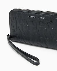 Wallet with logo