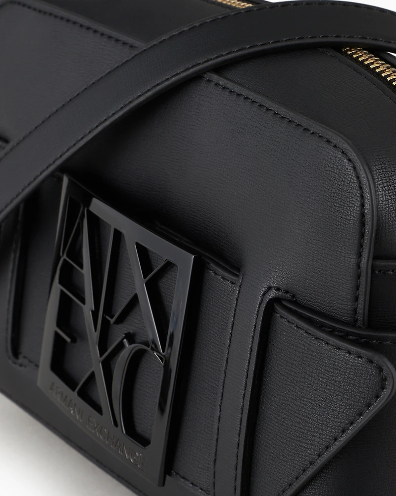 Crossbody bag with logo