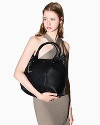 Armani Exchange - Shopper bag with clutch, Woman, Black, Size: TU